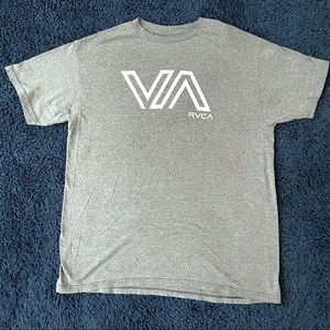 RVCA men’s heather gray t-shirt - Large